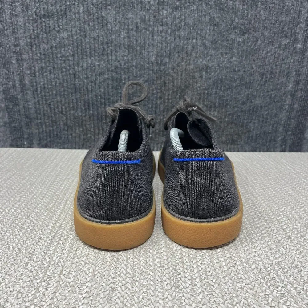 Rothy’s The Monty Sneaker Knit Lace Up Grey Merino Wool Mens Size 11